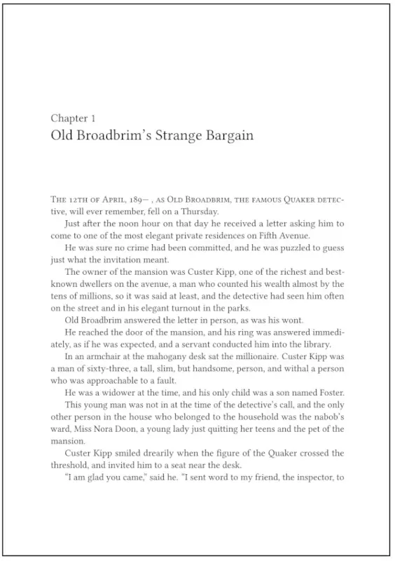 Professionally restored page